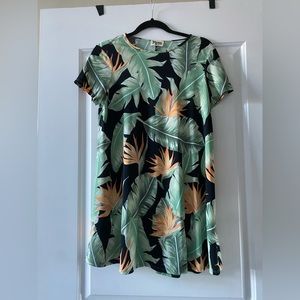 NWOT Show Me Your MuMu Tropical Palm Mini